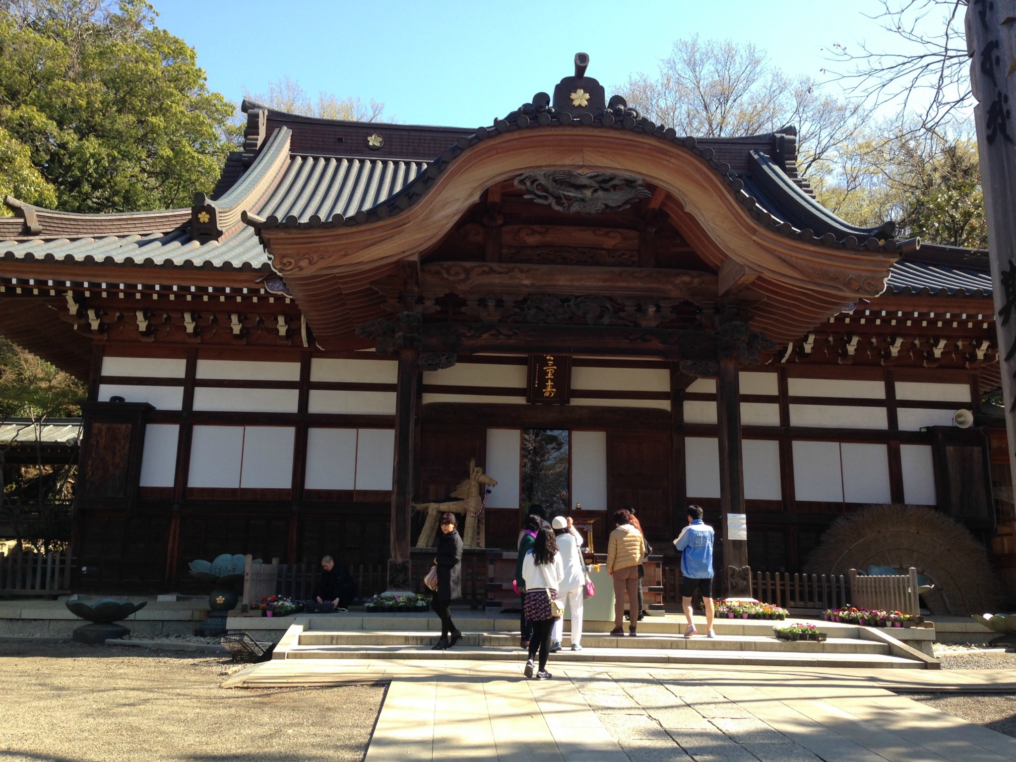 【调布市景点图片】深大寺