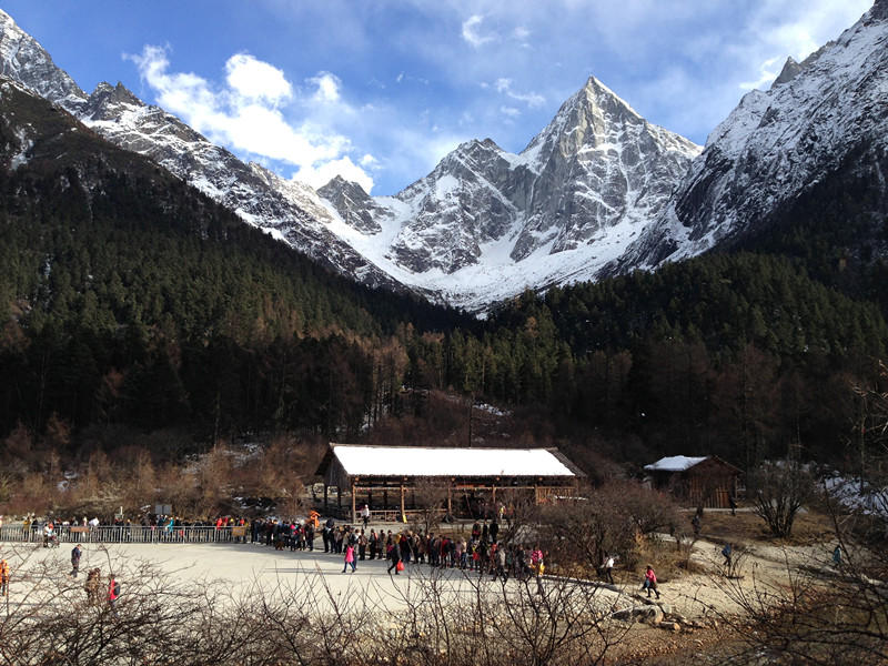 尋雪山之旅畢棚溝古爾溝溫泉