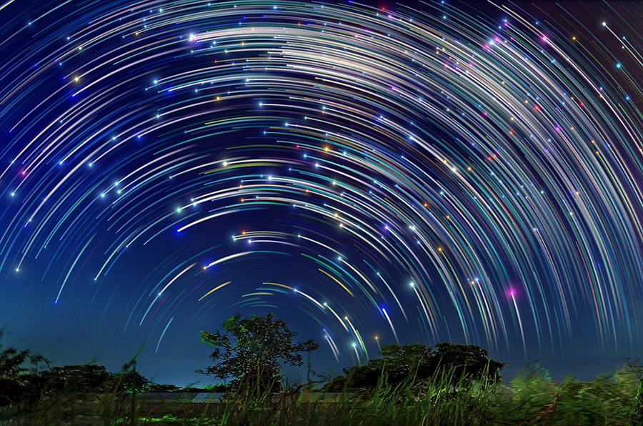 【斗转星移】新加坡摄影师花2年拍摄绝美星空