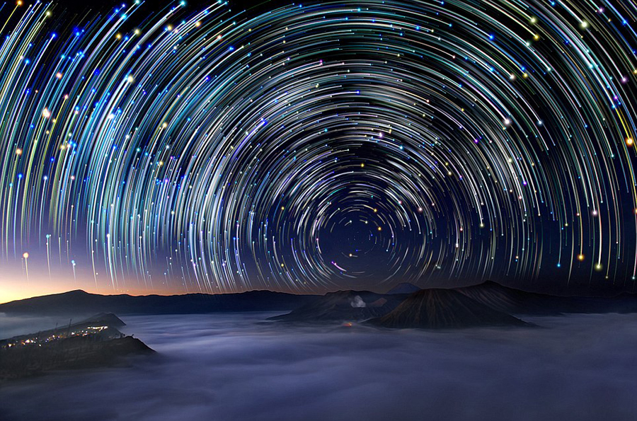 【斗转星移】新加坡摄影师花2年拍摄绝美星空