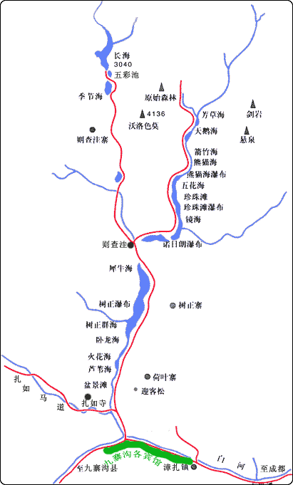 回憶裡的閨蜜行——成都,黃龍,九寨溝