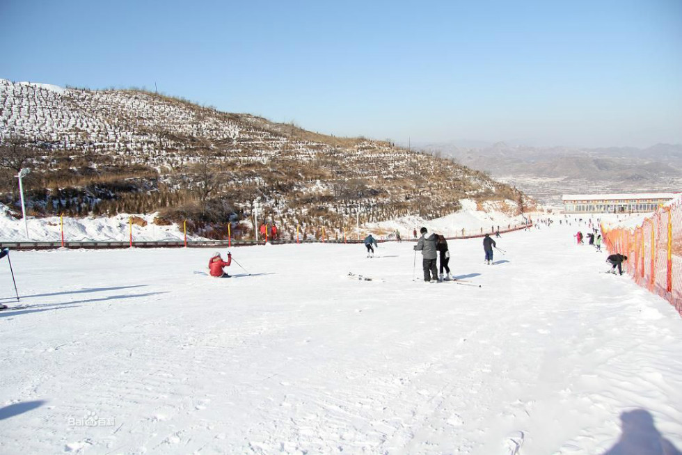 【涉县景点图片】太行五指山滑雪场