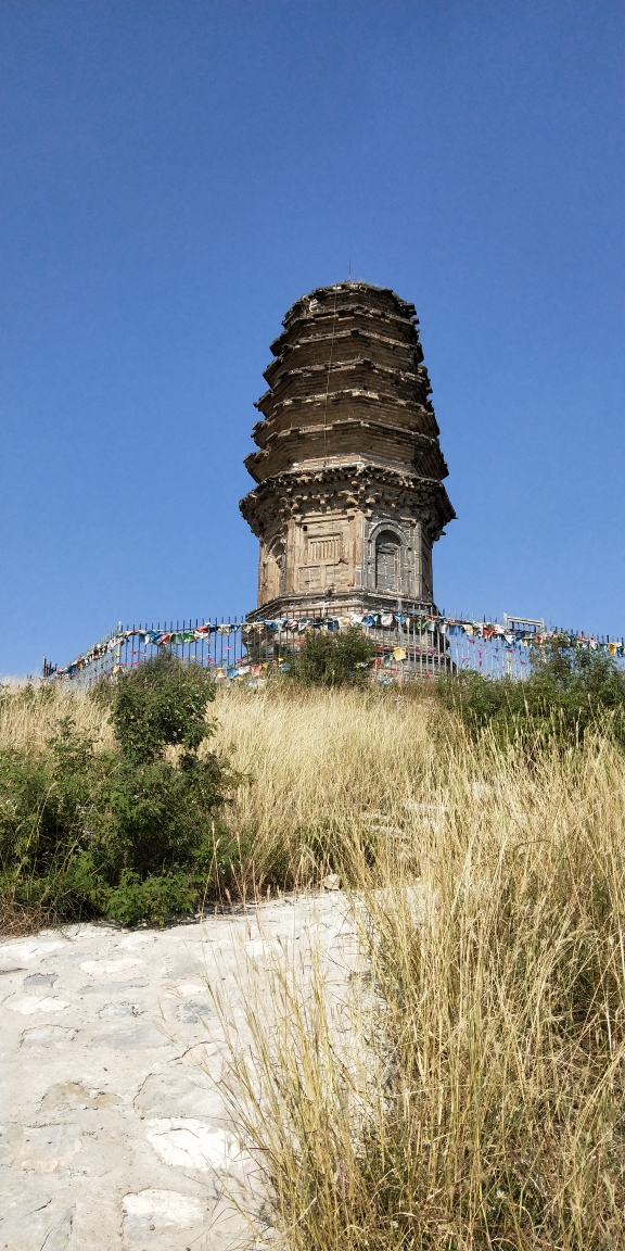 孤影闯房山三塔照村照塔