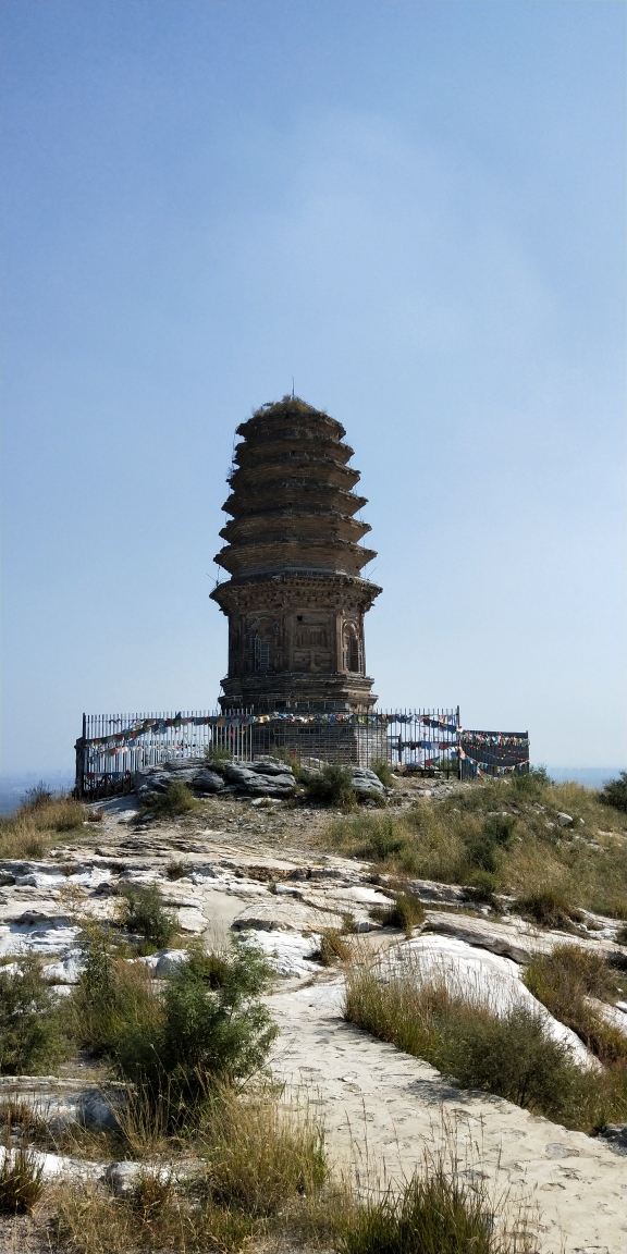 孤影闯房山三塔照村照塔