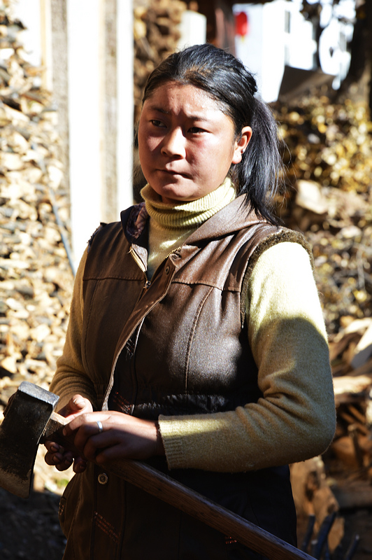 探访摩梭族女儿国61扎波娜金娜姆家图组39p