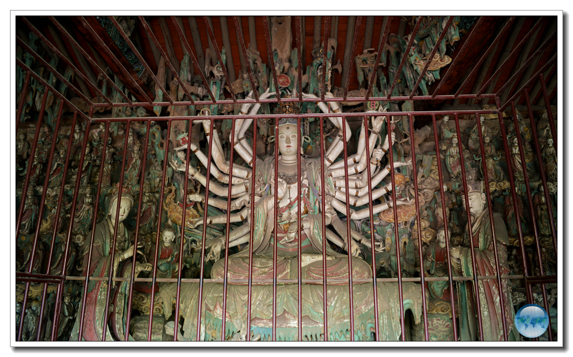 心悦诚服顶礼膜拜平遥双林寺镇国寺