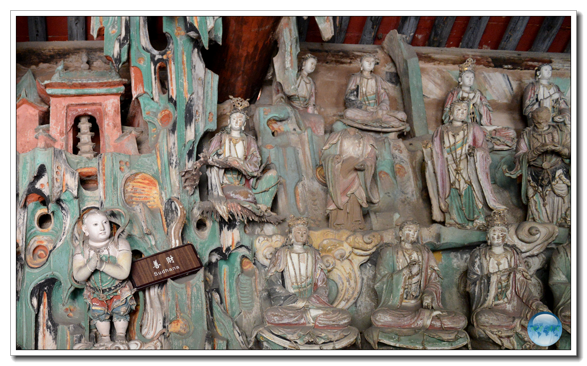 心悦诚服顶礼膜拜平遥双林寺镇国寺