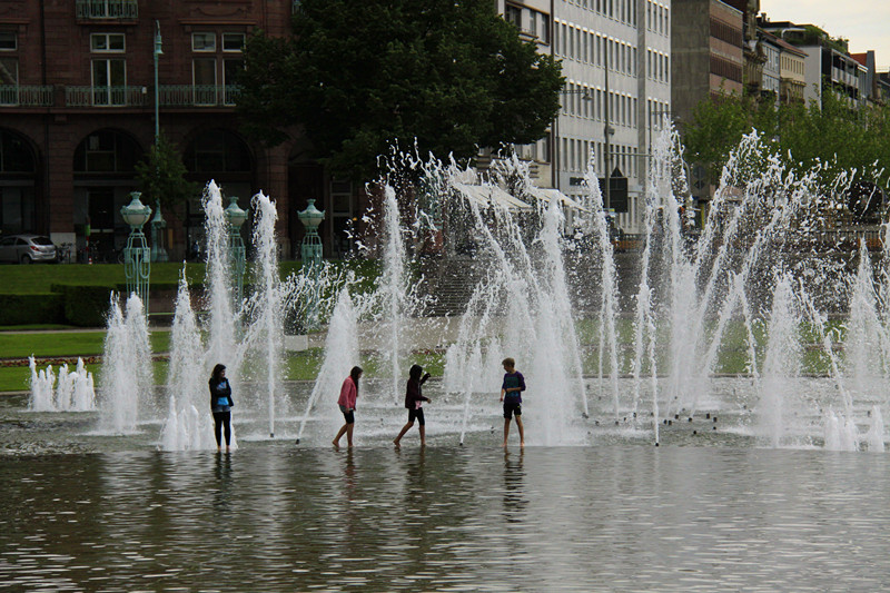 Mannheimer Wasserturm Parken