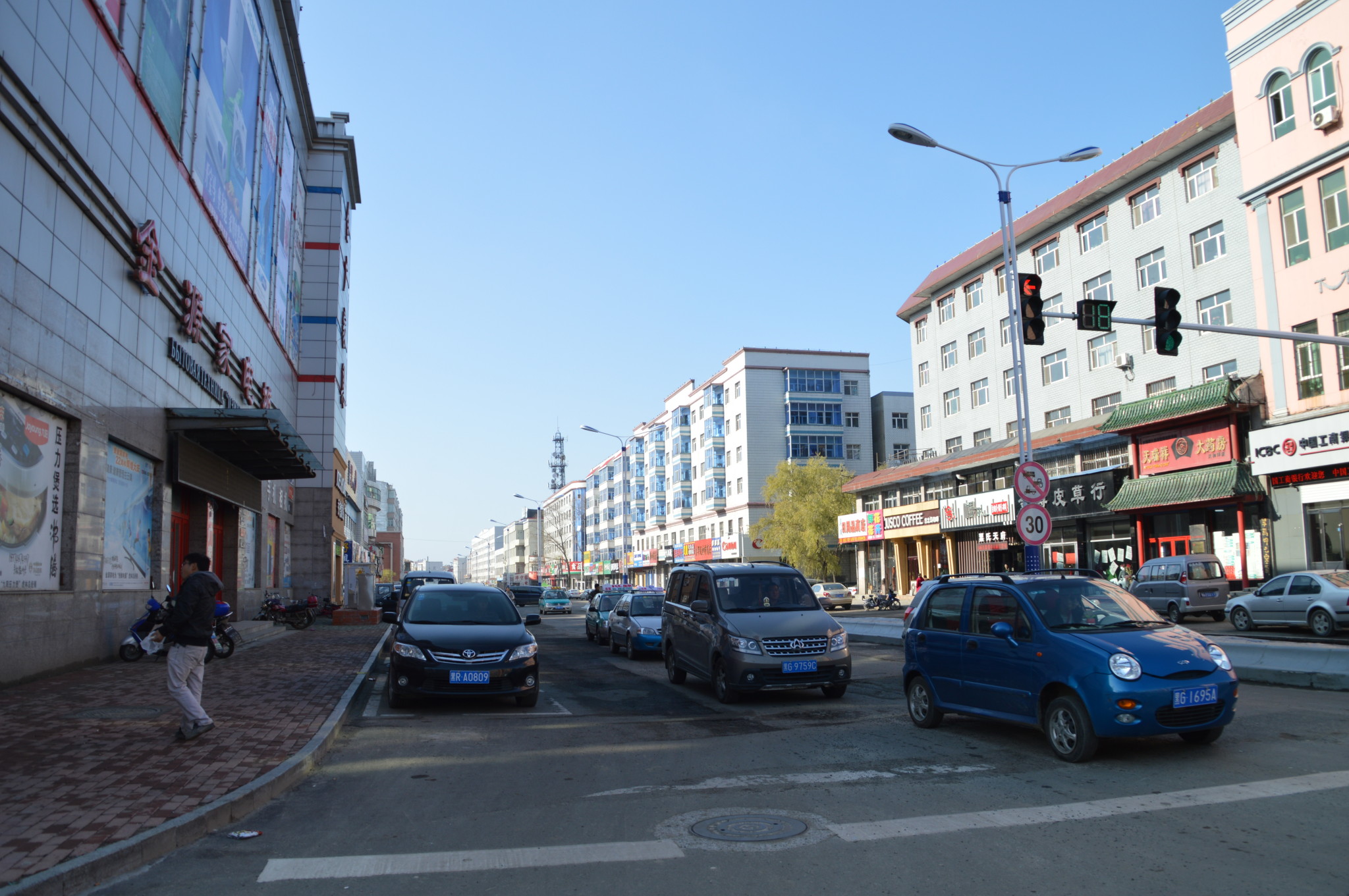 第一次去虎林市