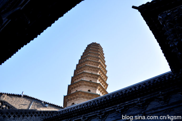 行在路上之太原雙塔寺