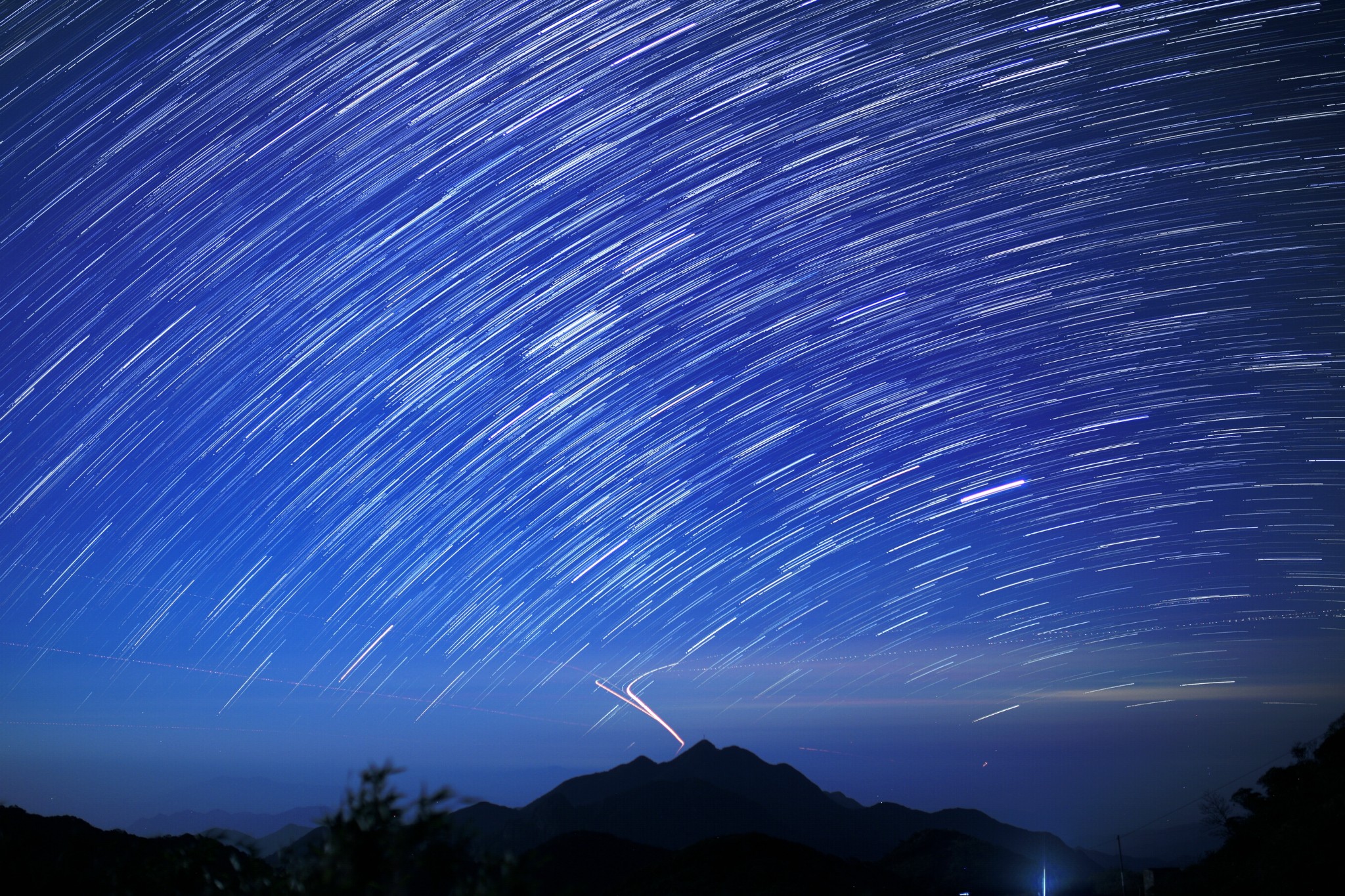 观星自驾广东最高点石坑崆猛坑石