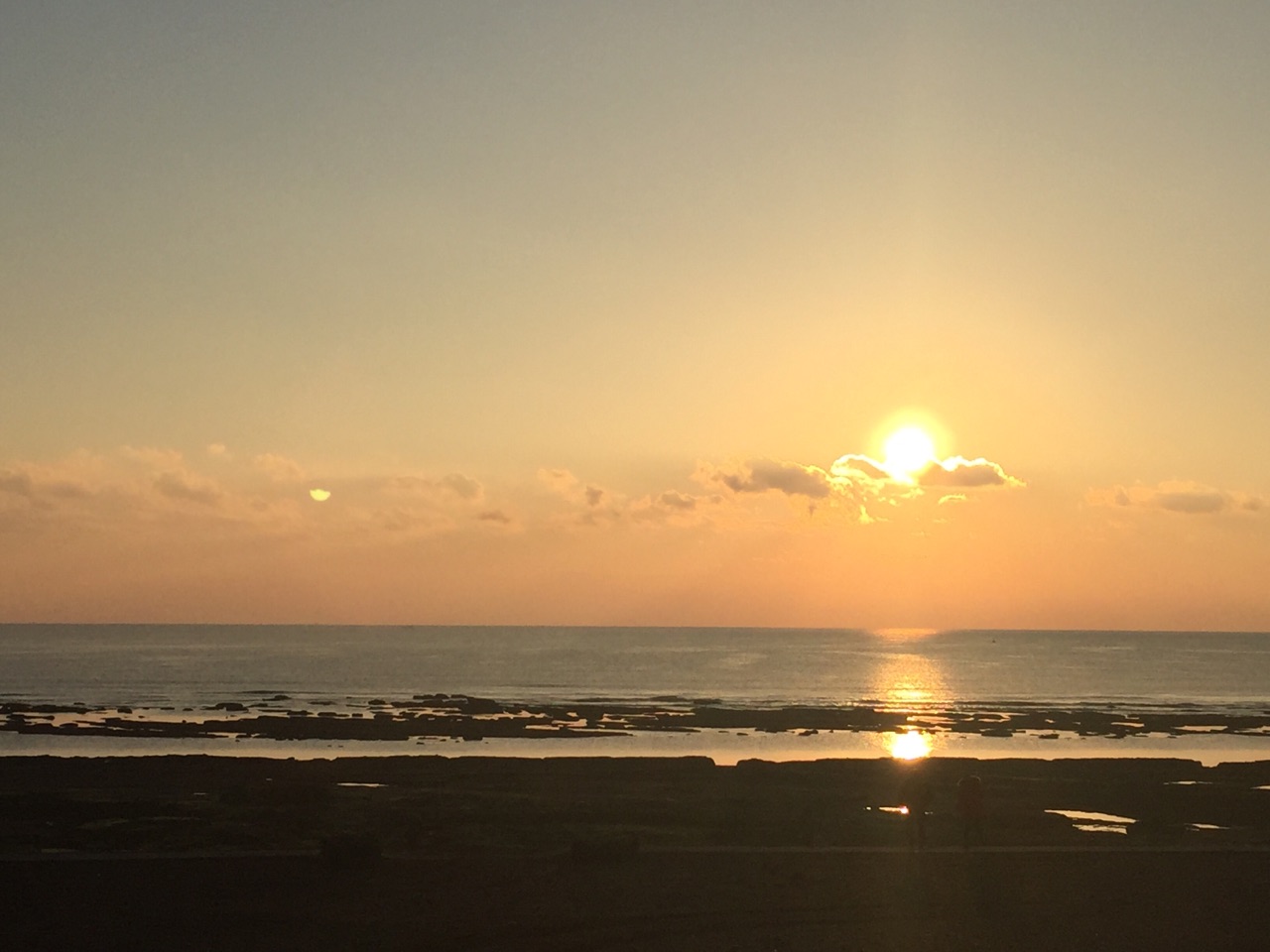 韩国济州岛城山日出峰日出全过程