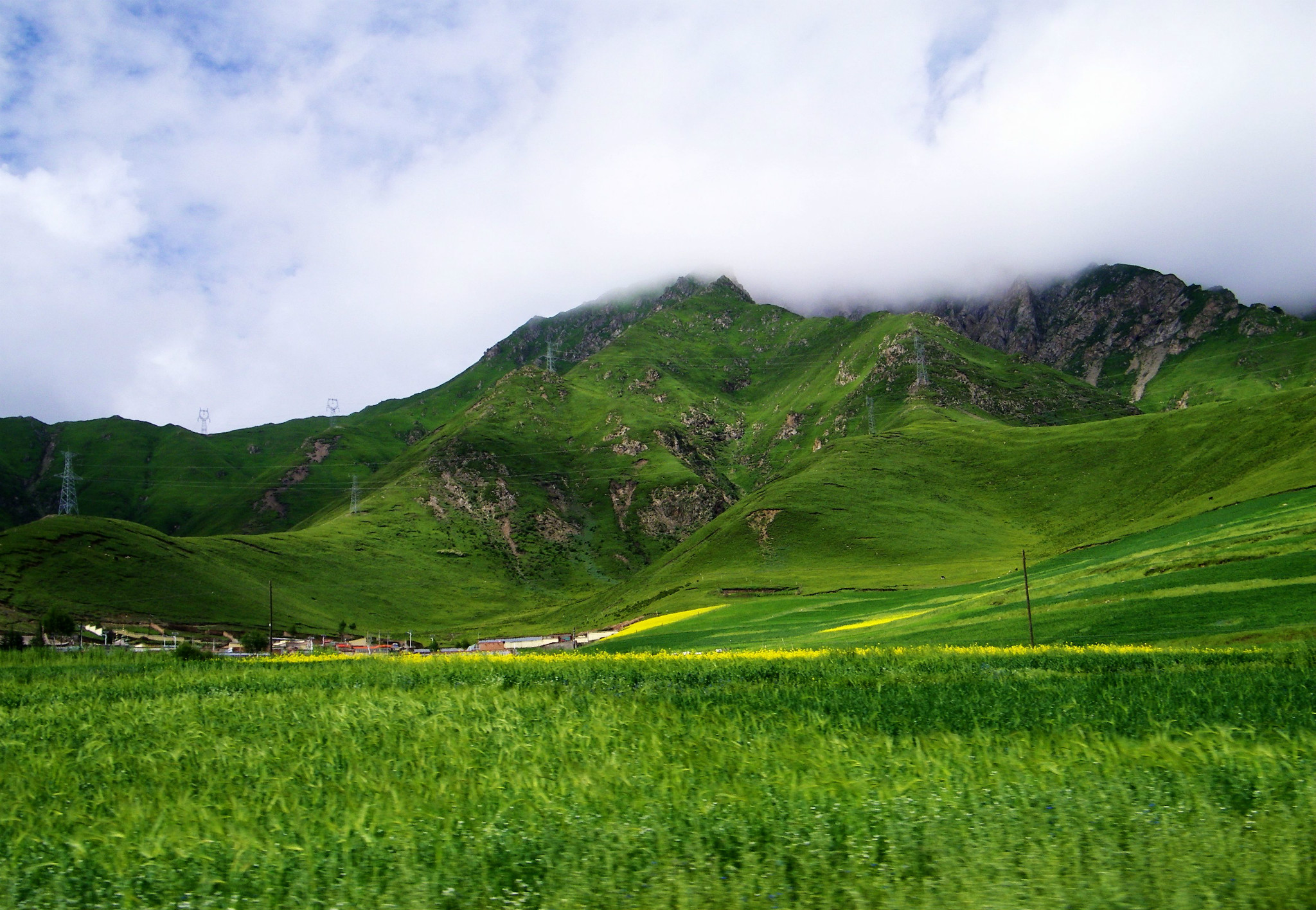 夏游记之四—拉脊山风光图片40,祁连山旅游景点,风景名胜 马蜂窝