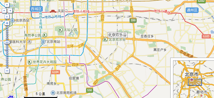 坐地铁去北京欢乐谷，去欢乐谷怎么坐地铁 