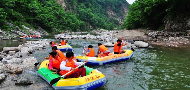 丹东鸿运谷漂流