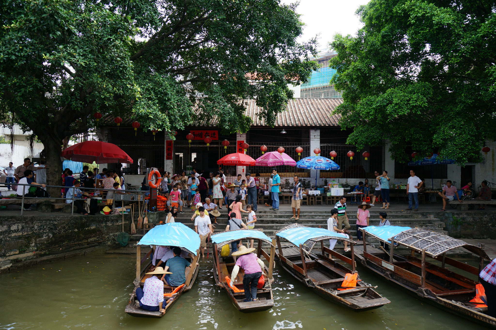 广珠轻轨单程顺德逢简水乡清晖园公交徒步一天游广州出发