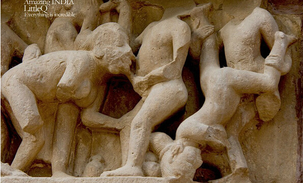 克久拉霍寺庙外观==图片来自用户游记==