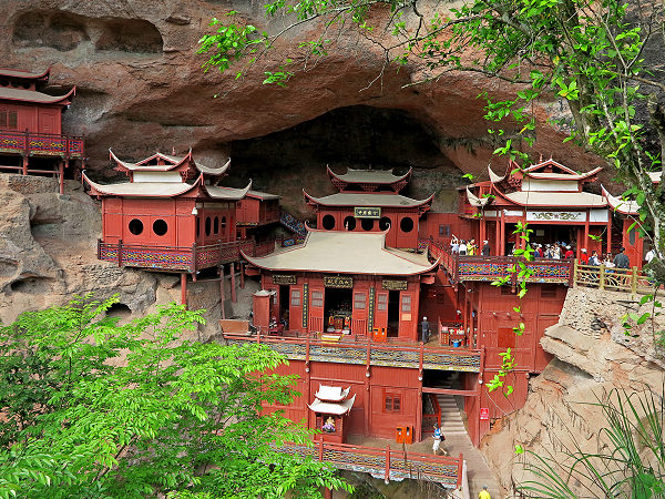 福建泰宁三日丹霞山水游（寨下大峡谷-大金湖-...