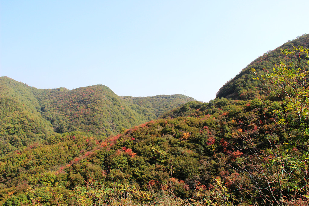 【圖片】2014國慶節的尾巴,我們去臨城蠍子溝爬山看紅葉