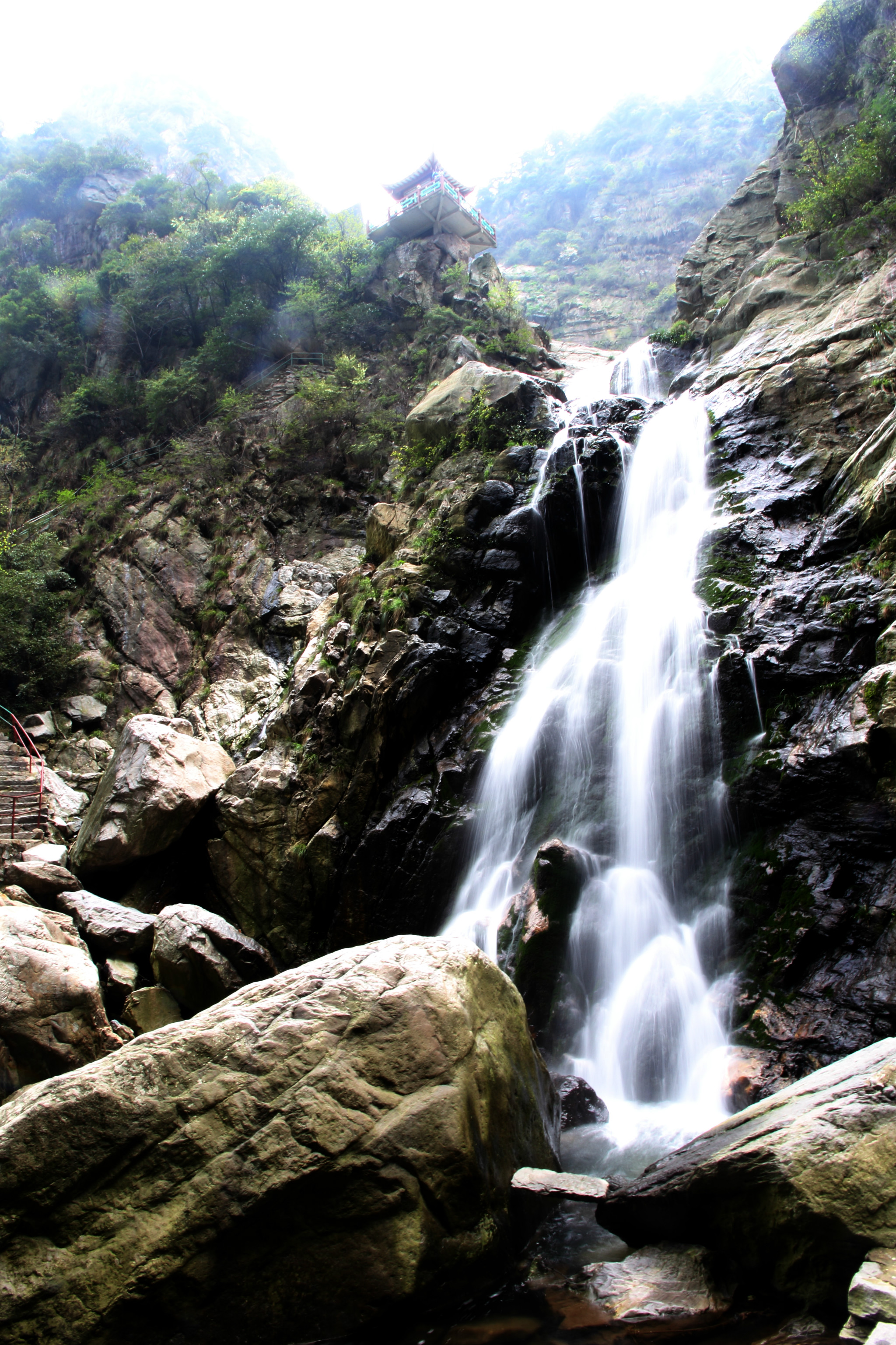 江南山水,田园风光自驾游--爱的痕迹-恋庐山之石门涧