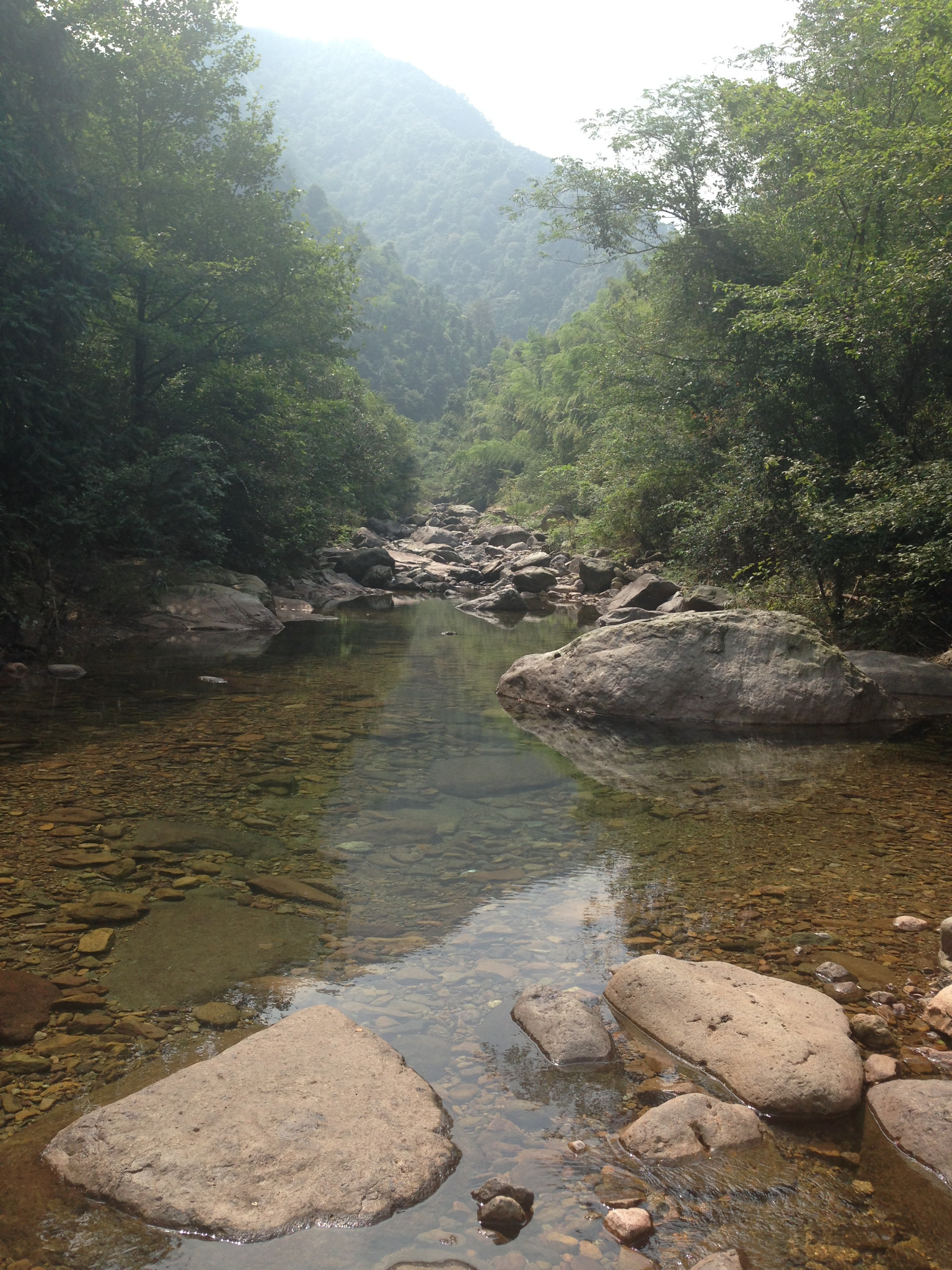 913溯溪十字峡谷