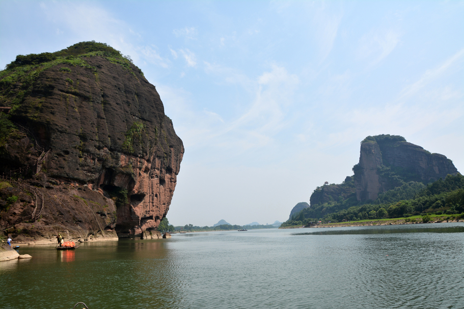 龍虎山景區龍虎山景區仙女巖龍虎山景區鸕鷀捕魚表演龍虎山景區崖葬