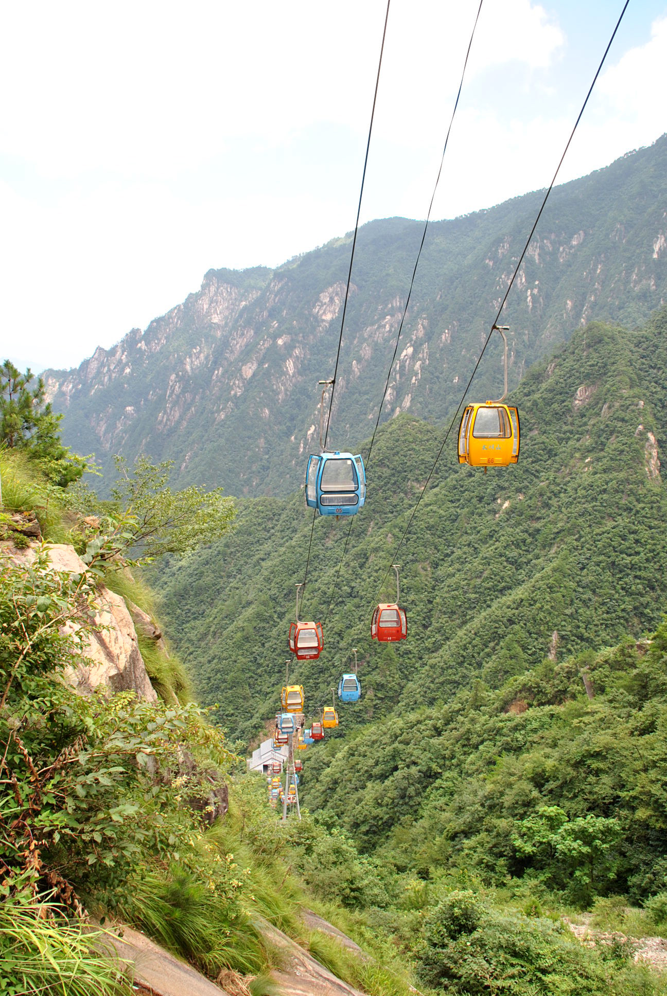 2010年08月大明山灵山多秀色空水共氤氲