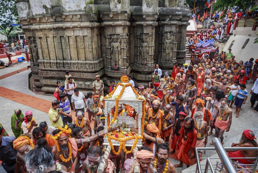 迦梨女神节印度教的盛会多图