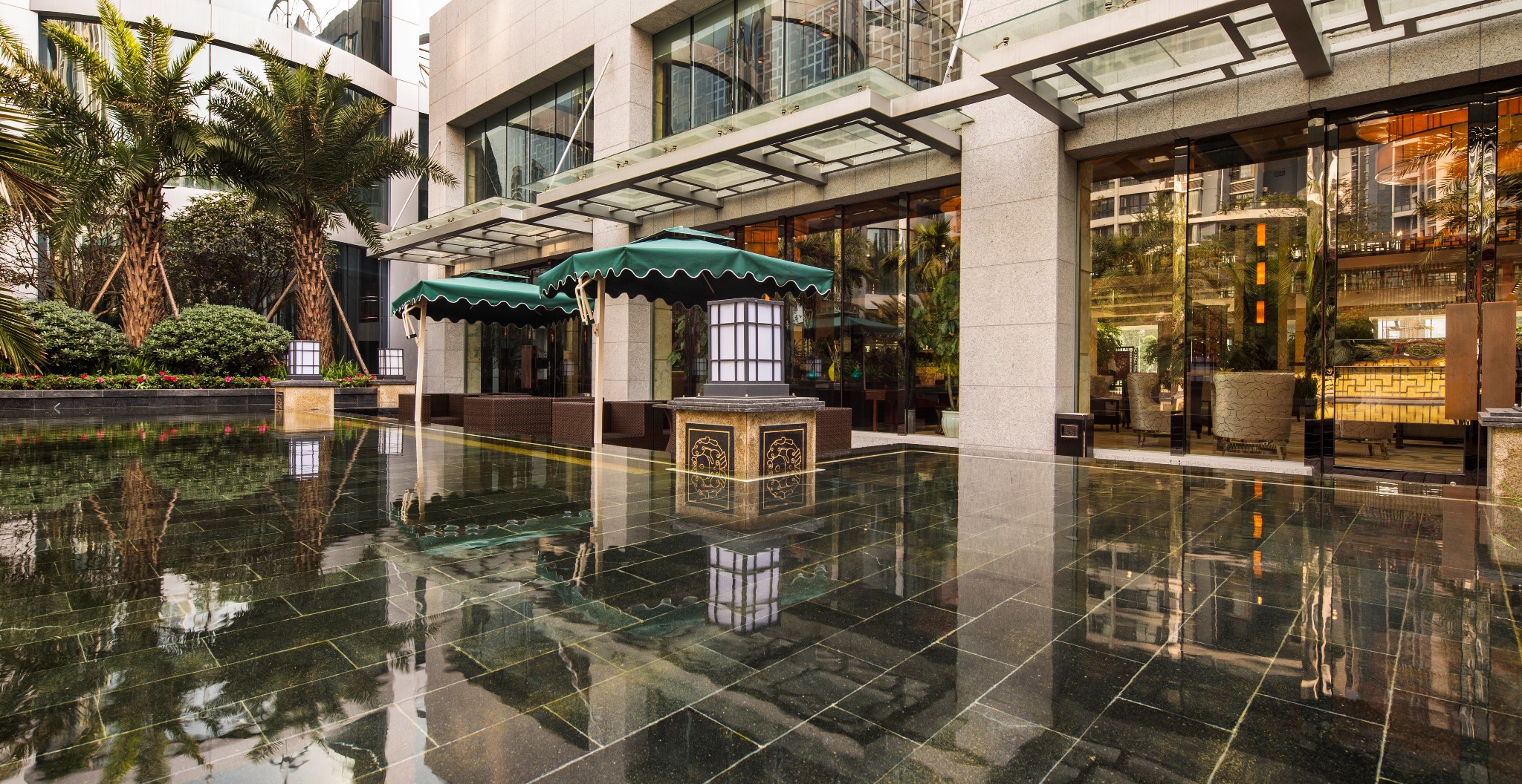 成都费尔顿大酒店d3:最后一天我们选择了比较轻松愉快的地点,绿道骑游