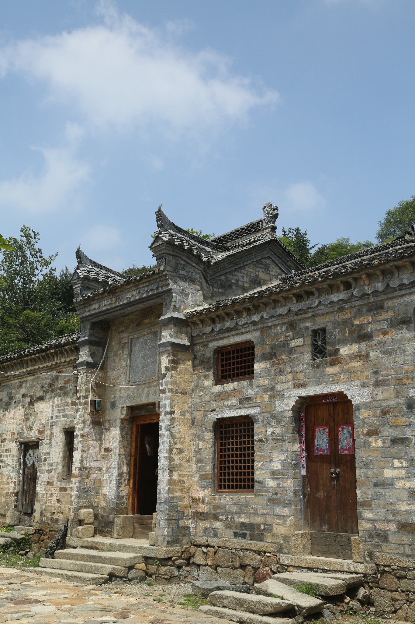 散落豫南的古民居梦里水乡灰瓦白墙