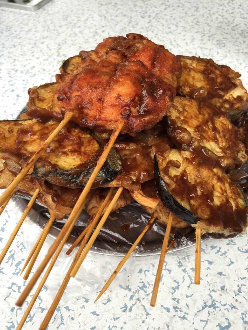 青岛美食-高家炸串