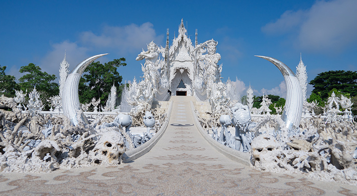 泰国清迈清莱白庙黑庙一日游 (二选一套餐 午餐 接送 中文导游)