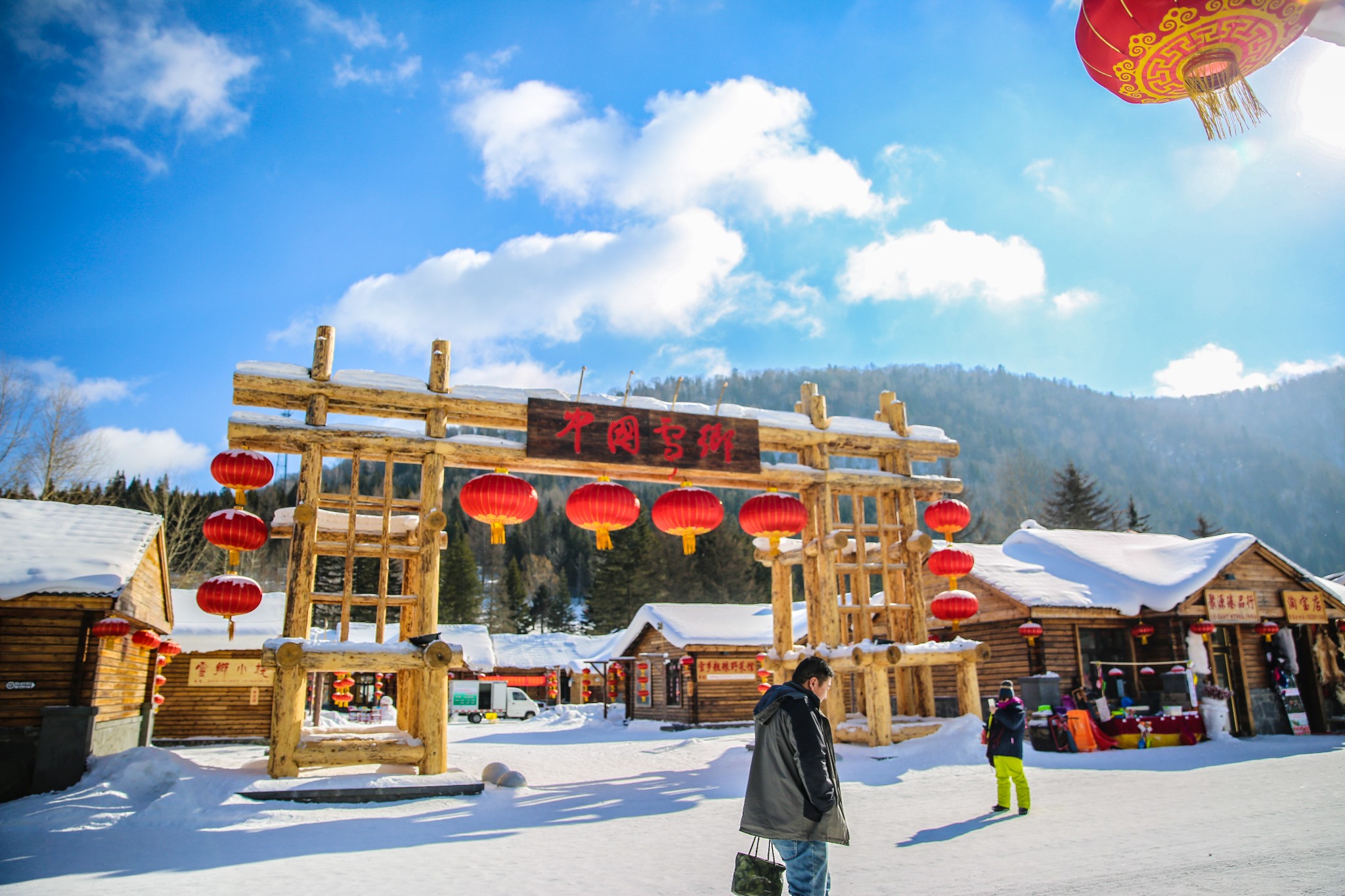 雪乡.jpeg (2048×1365)-花瓣网