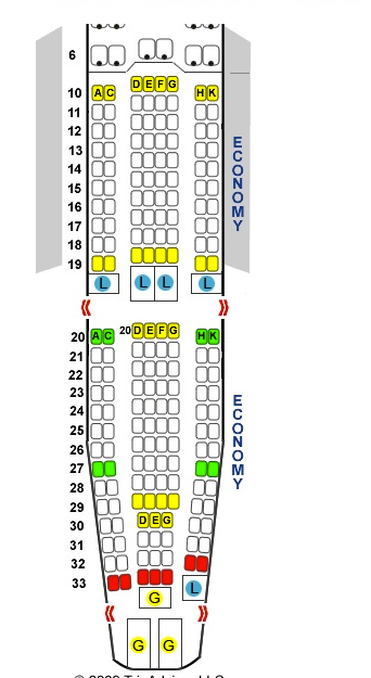 各位大神海航A330 经济舱选座问题_马蜂窝
