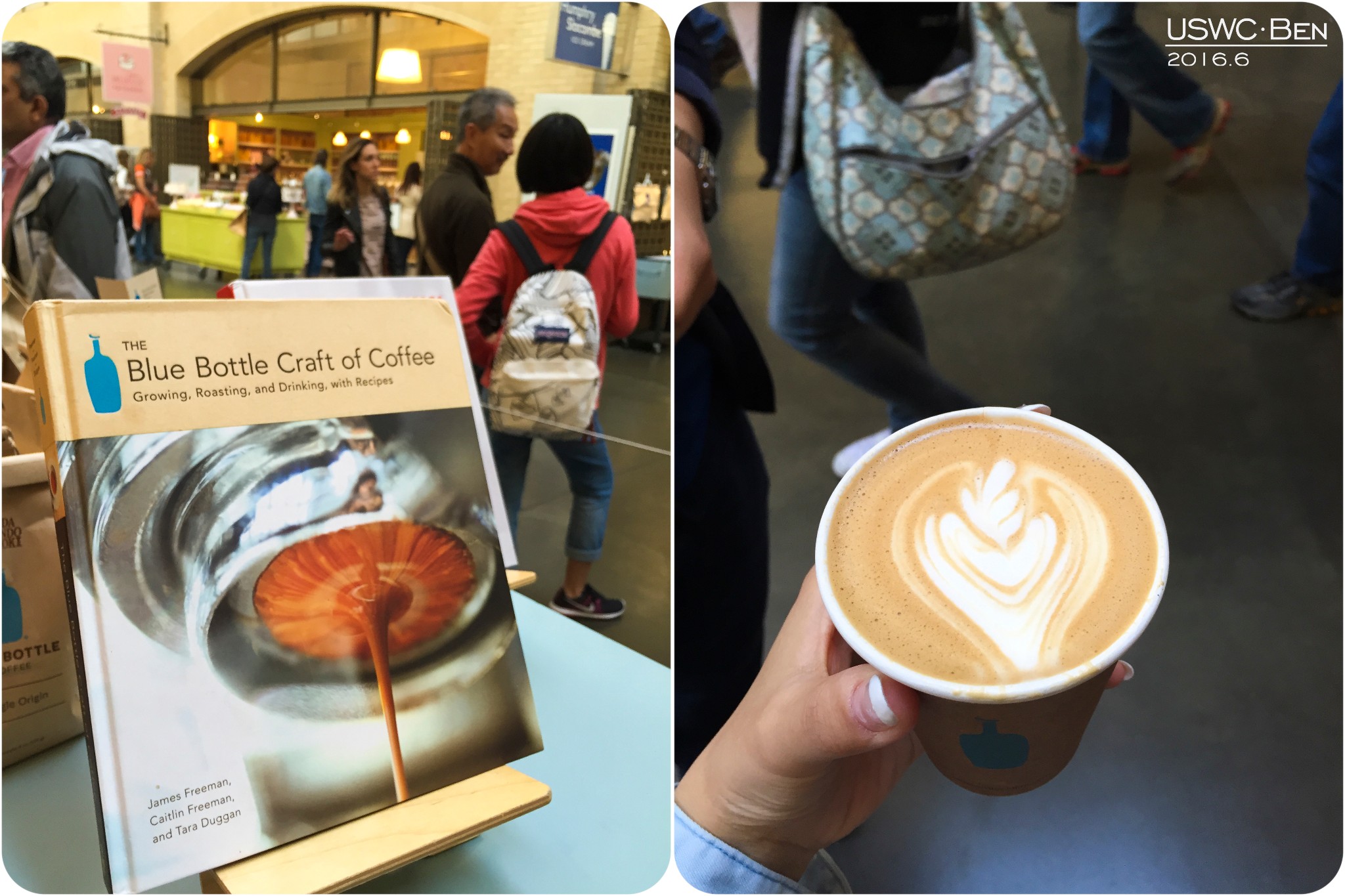 旧金山美食-Blue Bottle Coffee Ferry Building