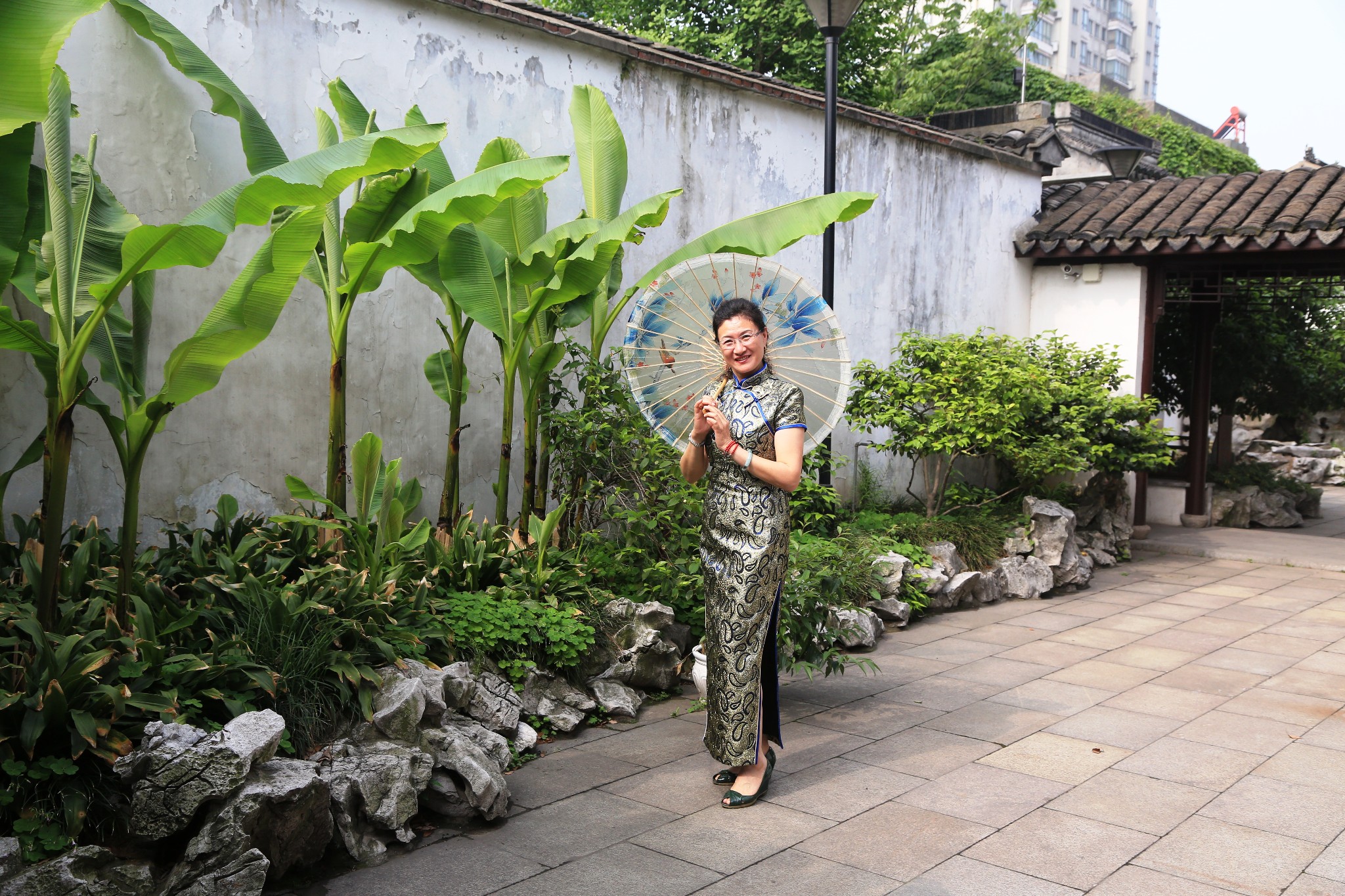 江陰適園風景一覽暨拳友旗袍秀