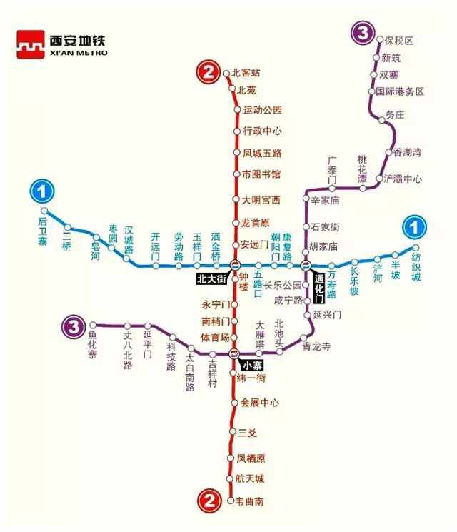 西安地铁线路图最新2019西安地铁线路图2019西安地铁线路图最新版