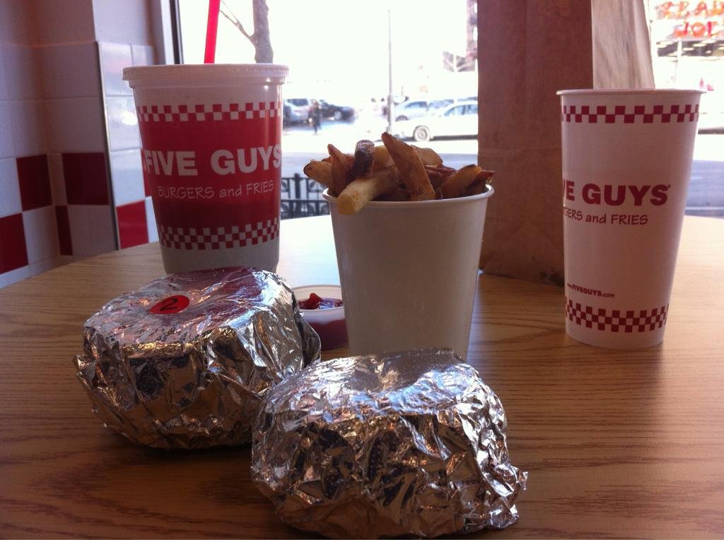 芝加哥美食-Five Guys