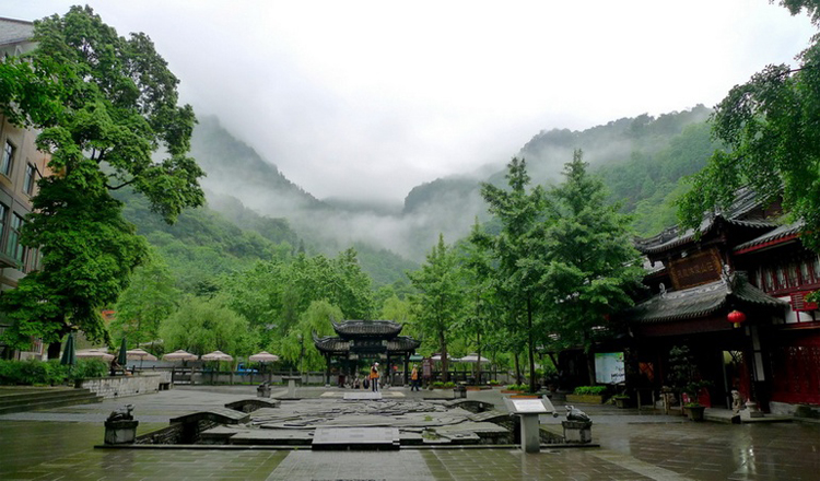 四川成都青城山門票四川必遊景點青城山前山正規電子票可當天使用