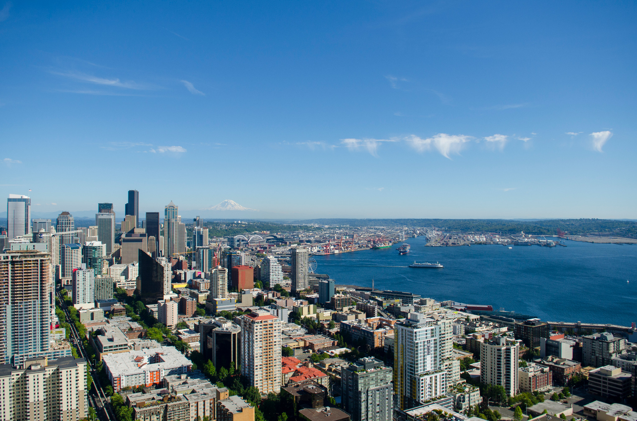 盛夏的一次完美旅行西雅图波特兰