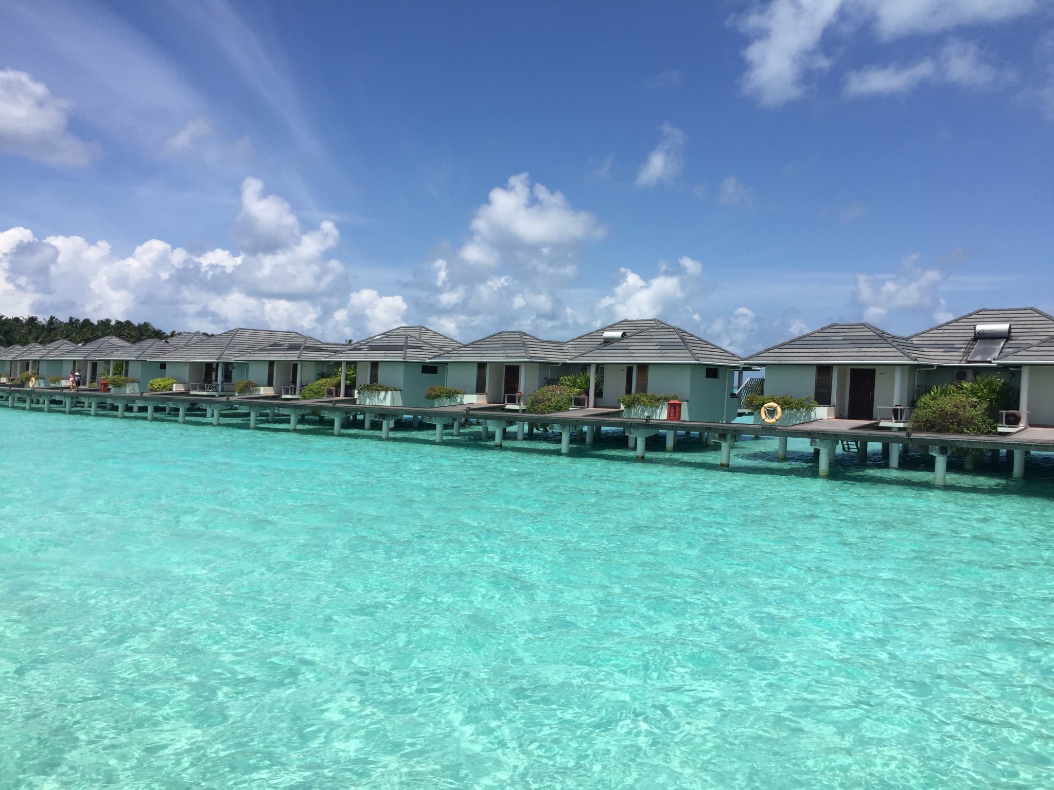 马尔代夫假日岛在那个安静的小岛纪念我们的十周年