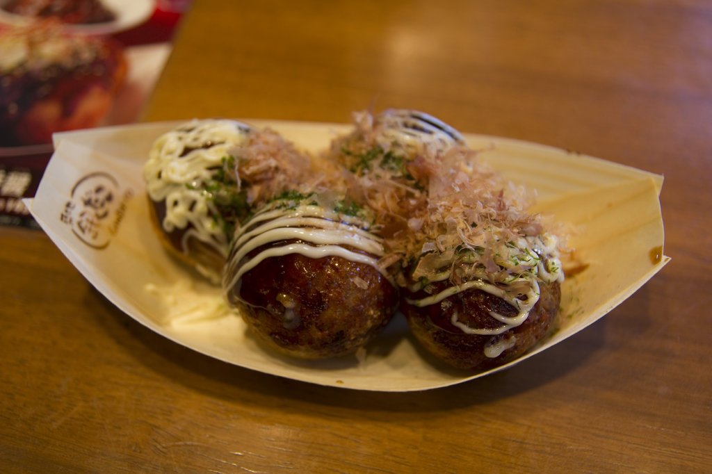 东京美食-筑地章鱼烧