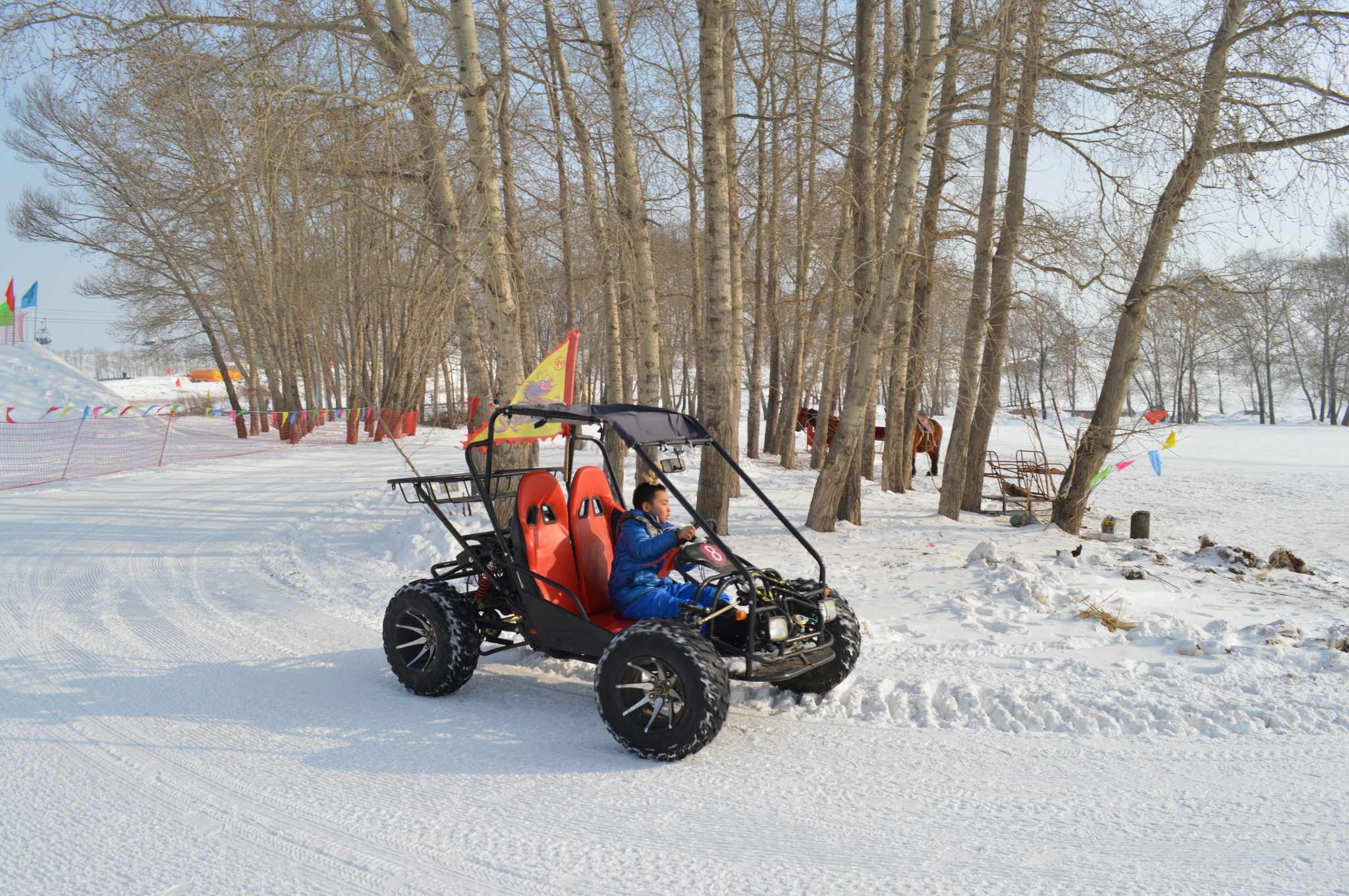 张北塞纳都滑雪场图片