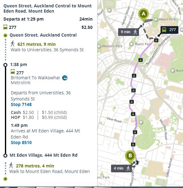 奥克兰的皇后街怎么到伊甸山 走路或者坐公车 马蜂窝
