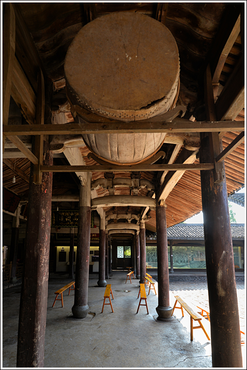 义学祠是苍坡古村文化礼堂,为永嘉学派集大成者叶适的纪念馆之一,清