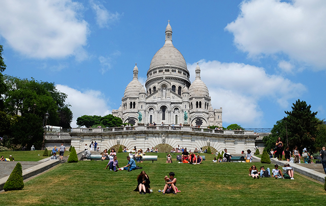 巴黎的穆斯林人merdi