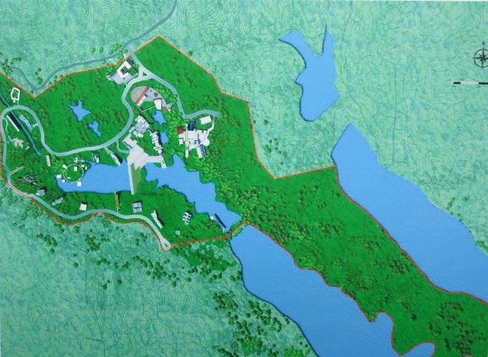 家门口的风景(一)四方当代艺术湖区