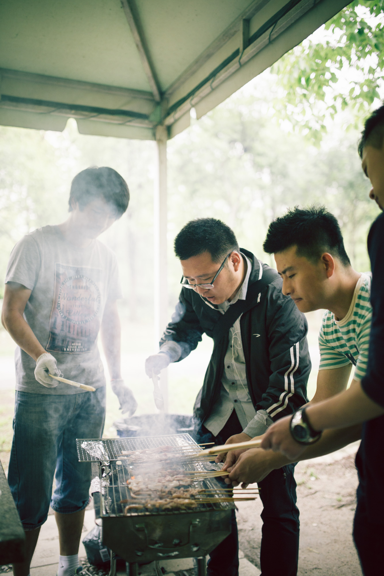 顾村公园烧烤记暨视频后端组直播后台组teambuilding