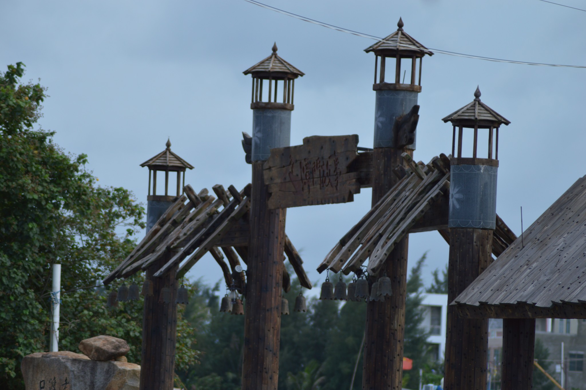 海边转悠潭门镇