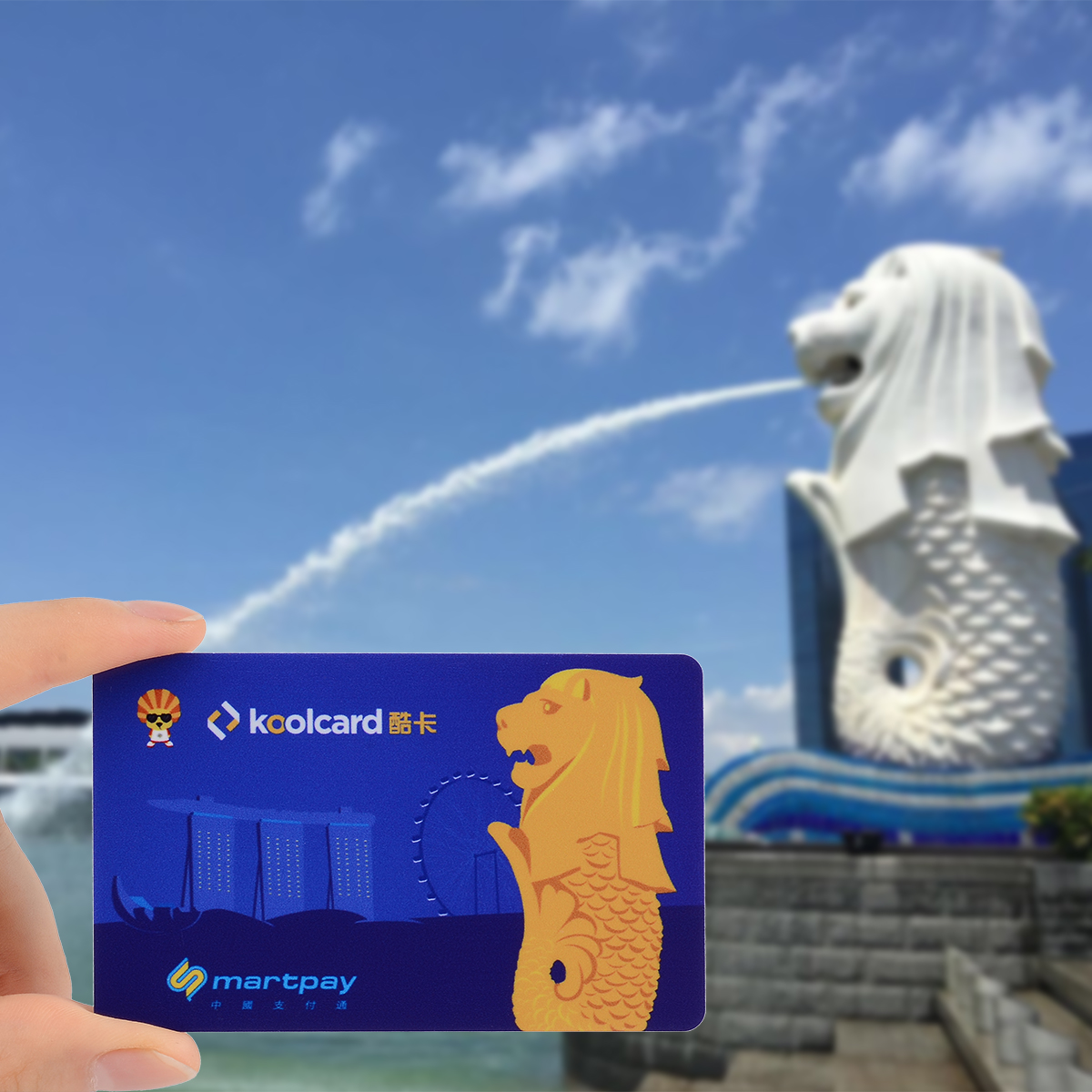 【全国普通快递包邮】新加坡交通卡koolcard(酷卡) 含20新币面值